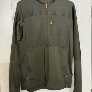 Fjallraven Abisko Trail Fleece Green Sweatshirt/Jacket